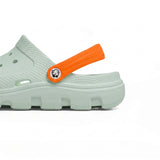 Easybird Green Clog + Orange Strap