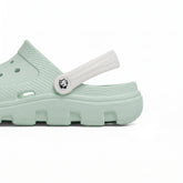 Easybird Green Clog + White Strap