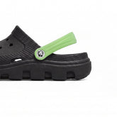 Easybird Black Clog + Neon Green Strap