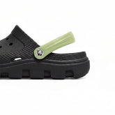 Easybird Black Clog + Sage Green Strap