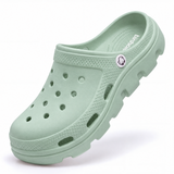 Easybird Green Clog + Orange Strap