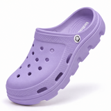Easybird Purple Clog + Neon Green Strap