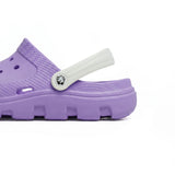 Easybird Purple Clog + White Strap