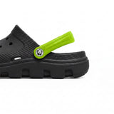 Easybird Black Clog + Neon Green Strap