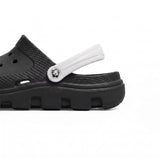 Easybird Black Clog + White Strap