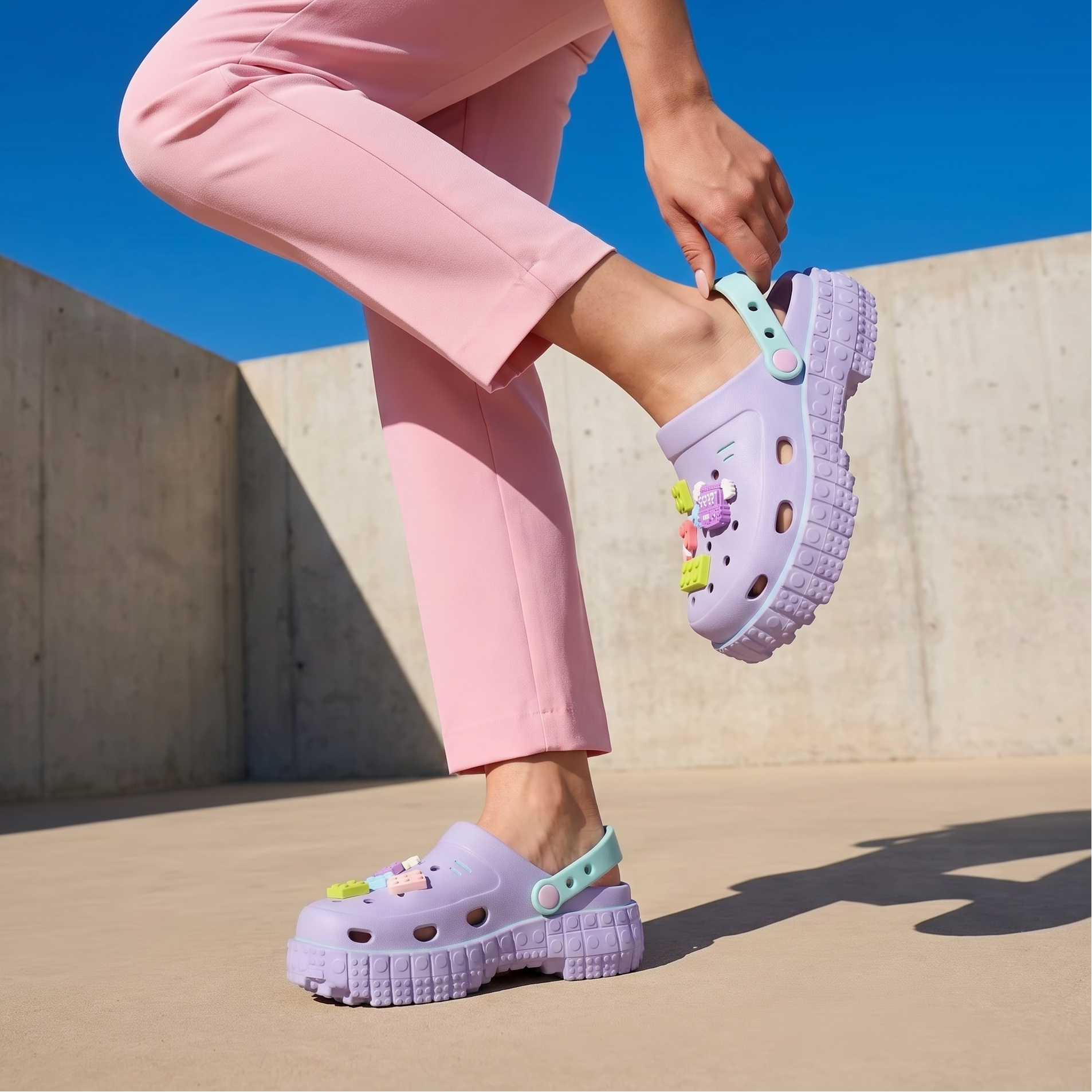 Snug Blockies - Purple