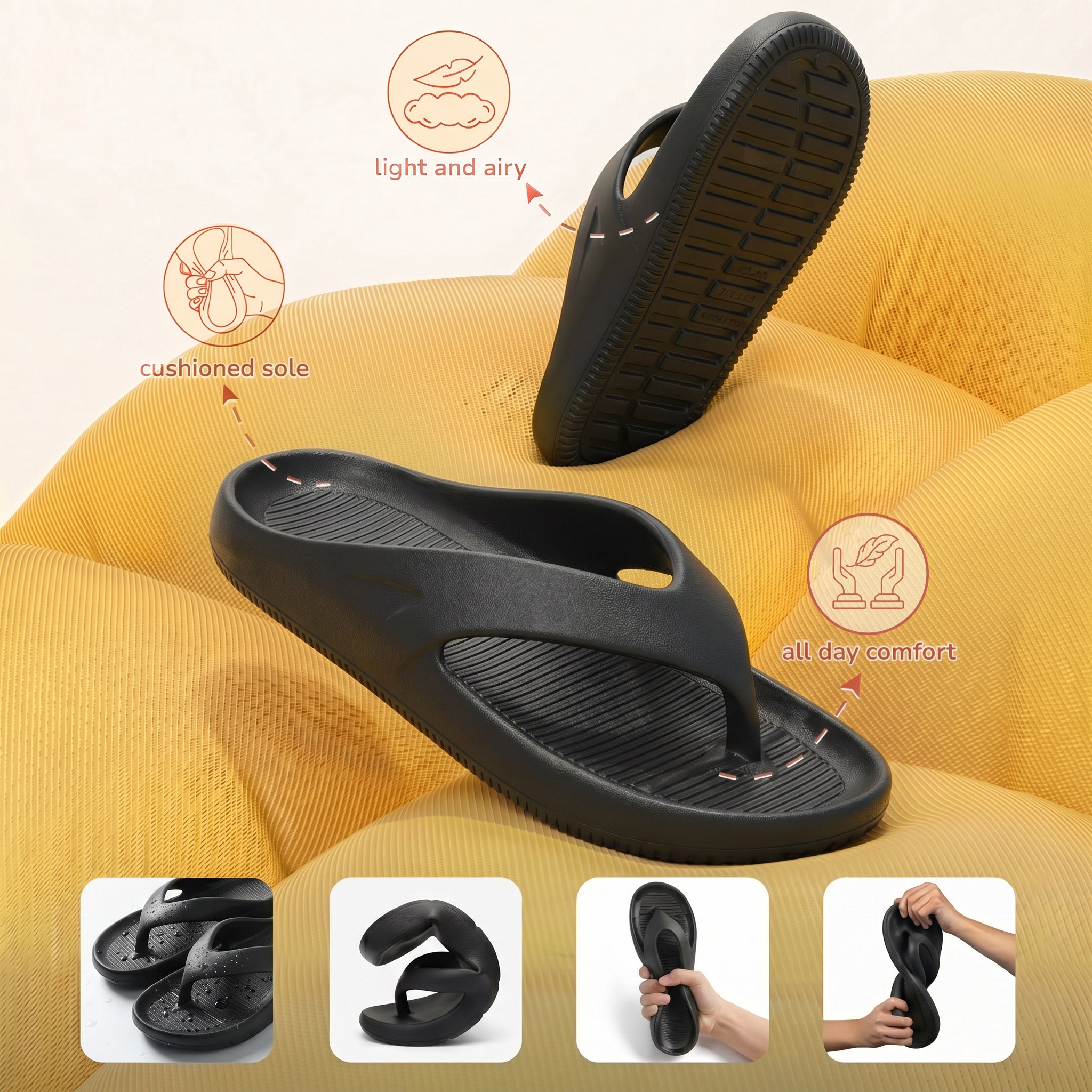 Air Strides - Black